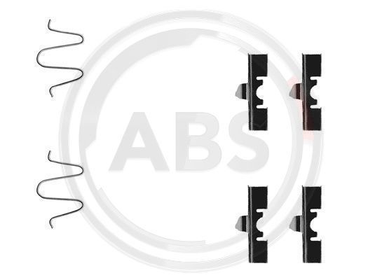 A.B.S. Комплектующие, колодки дискового тормоза 1170Q