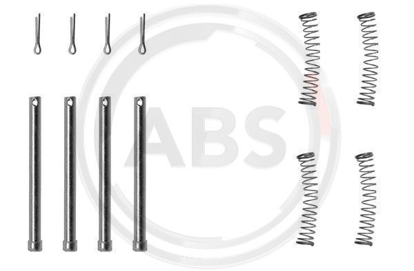 A.B.S. Комплектующие, колодки дискового тормоза 1177Q