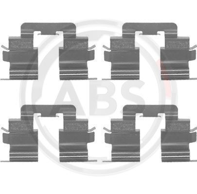 A.B.S. Комплектующие, колодки дискового тормоза 1215Q