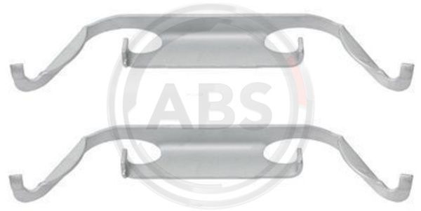 A.B.S. Комплектующие, колодки дискового тормоза 1222Q