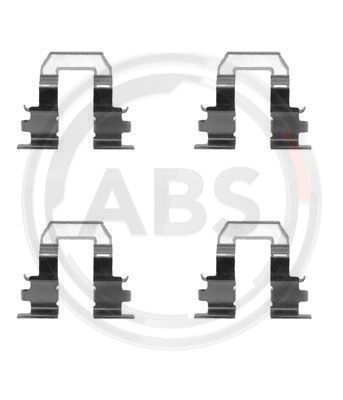 A.B.S. Комплектующие, колодки дискового тормоза 1255Q