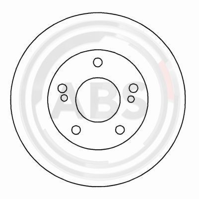 A.B.S. Bremžu diski 16040