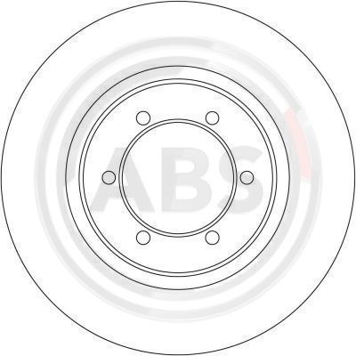 A.B.S. Bremžu diski 16168