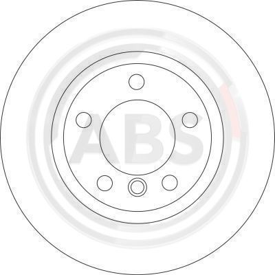 A.B.S. Bremžu diski 16536