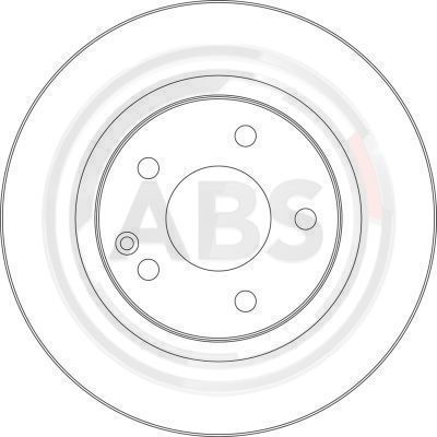 A.B.S. Bremžu diski 17365