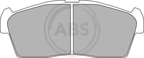 A.B.S. Комплект тормозных колодок, дисковый тормоз 37236