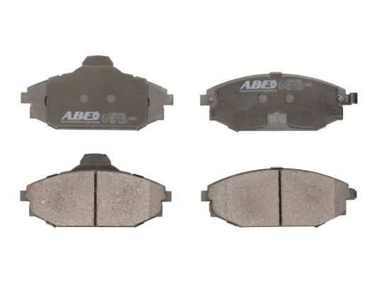 ABE Комплект тормозных колодок, дисковый тормоз C10507ABE