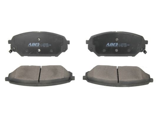 ABE Комплект тормозных колодок, дисковый тормоз C10526ABE