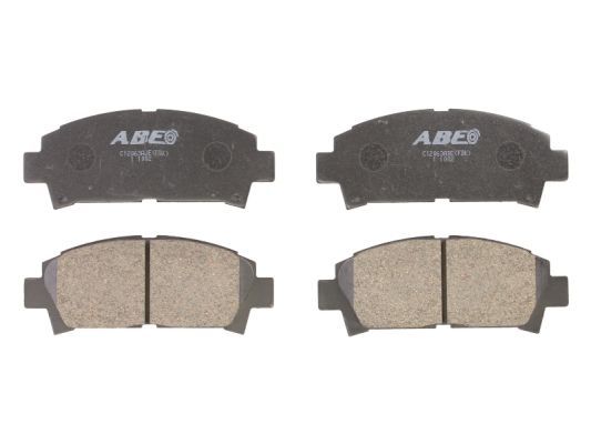 ABE Комплект тормозных колодок, дисковый тормоз C12063ABE