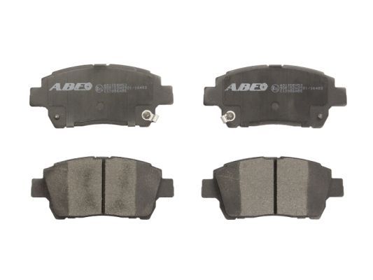 ABE Комплект тормозных колодок, дисковый тормоз C12086ABE