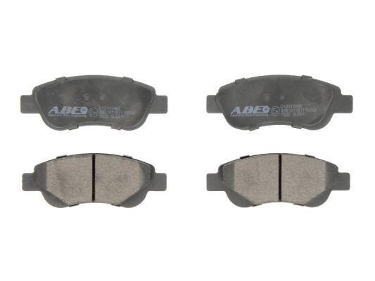 ABE Комплект тормозных колодок, дисковый тормоз C12112ABE
