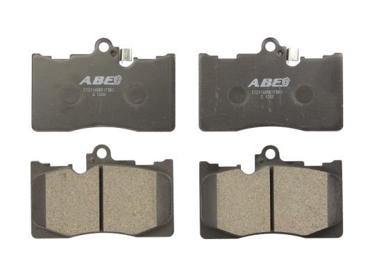 ABE Комплект тормозных колодок, дисковый тормоз C12116ABE