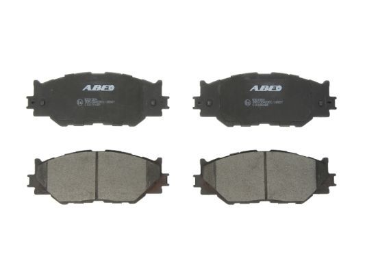 ABE Комплект тормозных колодок, дисковый тормоз C12126ABE