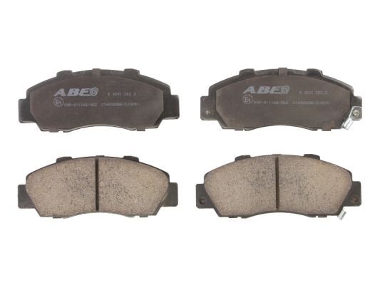 ABE Комплект тормозных колодок, дисковый тормоз C14032ABE