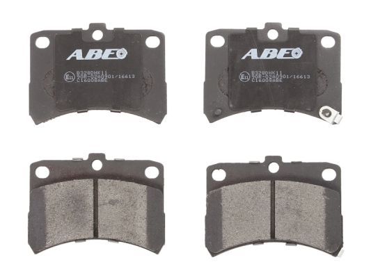 ABE Комплект тормозных колодок, дисковый тормоз C16008ABE