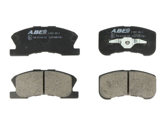 ABE Комплект тормозных колодок, дисковый тормоз C16013ABE