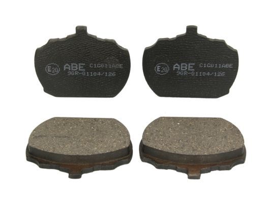 ABE Комплект тормозных колодок, дисковый тормоз C1G011ABE