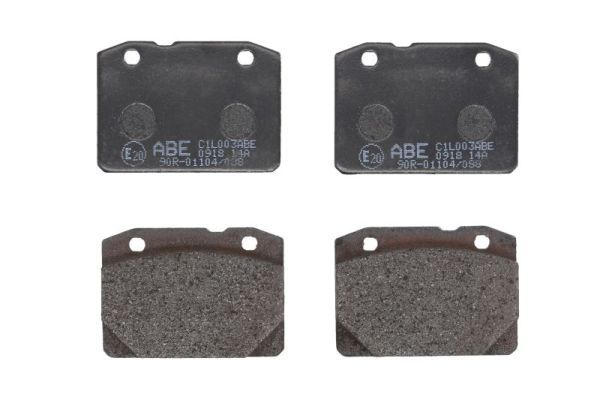 ABE Комплект тормозных колодок, дисковый тормоз C1L003ABE