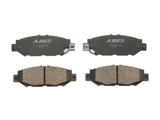 ABE Комплект тормозных колодок, дисковый тормоз C22016ABE