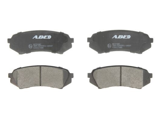 ABE Комплект тормозных колодок, дисковый тормоз C22017ABE