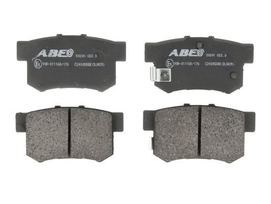 ABE Комплект тормозных колодок, дисковый тормоз C24005ABE