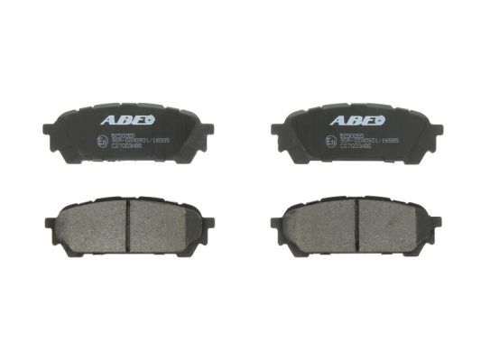 ABE Комплект тормозных колодок, дисковый тормоз C27003ABE