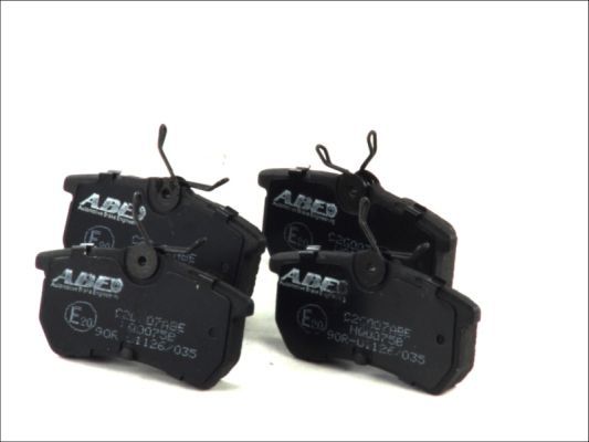 ABE Комплект тормозных колодок, дисковый тормоз C2G007ABE