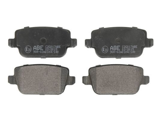 ABE Комплект тормозных колодок, дисковый тормоз C2G017ABE