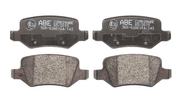 ABE Комплект тормозных колодок, дисковый тормоз C2M029ABE