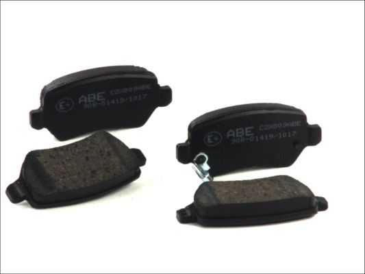 ABE Комплект тормозных колодок, дисковый тормоз C2X009ABE