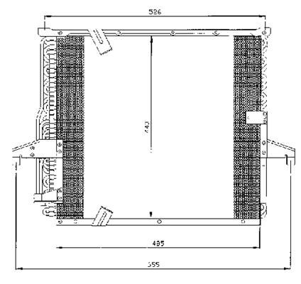 ACR Конденсатор, кондиционер 300194