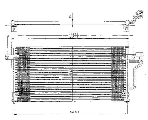 ACR Kondensators, Gaisa kond. sistēma 300198