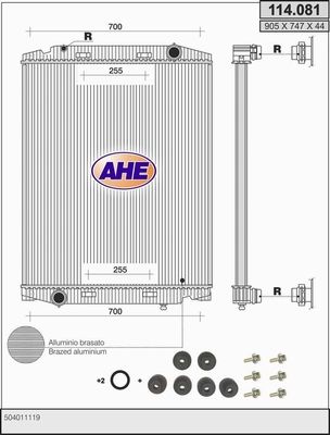 AHE Radiators, Motora dzesēšanas sistēma 114.081