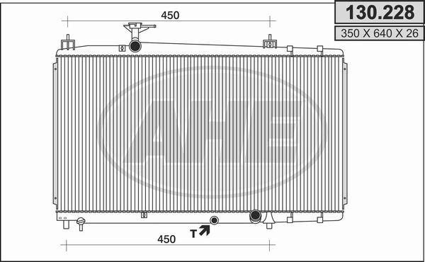 AHE Radiators, Motora dzesēšanas sistēma 130.228