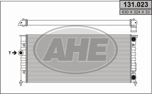 AHE Radiators, Motora dzesēšanas sistēma 131.023