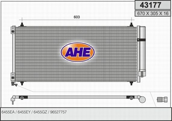 AHE Kondensators, Gaisa kond. sistēma 43177
