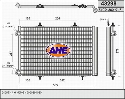 AHE Kondensators, Gaisa kond. sistēma 43298