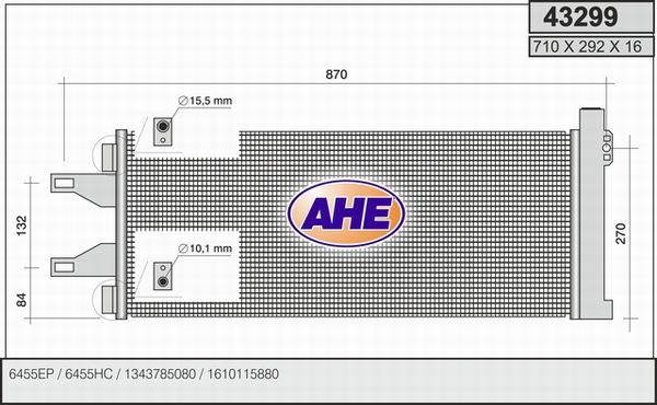 AHE Kondensators, Gaisa kond. sistēma 43299