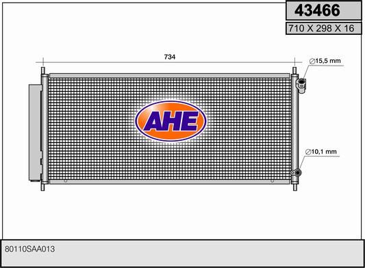 AHE Kondensators, Gaisa kond. sistēma 43466