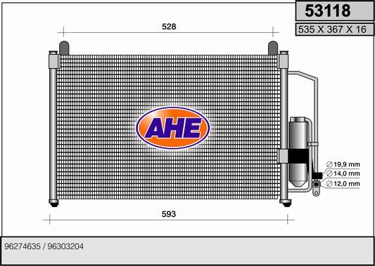 AHE Kondensators, Gaisa kond. sistēma 53118