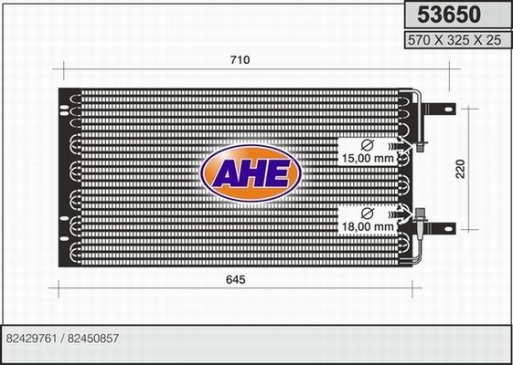 AHE Kondensators, Gaisa kond. sistēma 53650