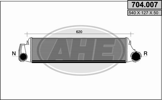 AHE Интеркулер 704.007