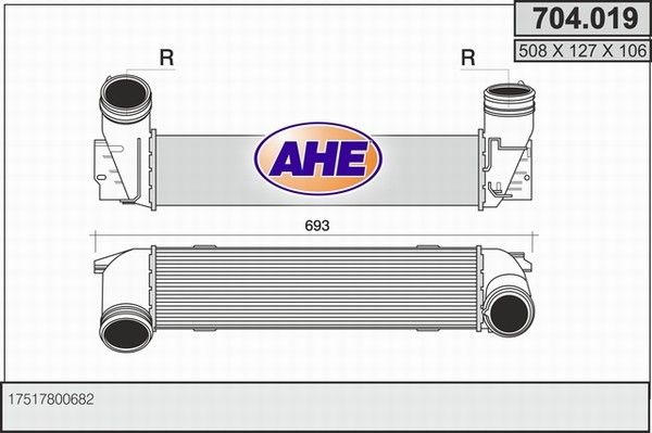 AHE Интеркулер 704.019