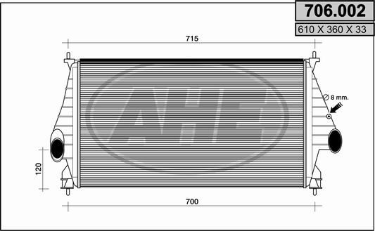 AHE Starpdzesētājs 706.002