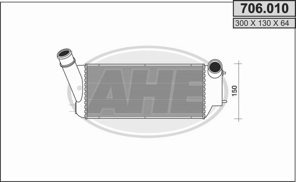 AHE Интеркулер 706.010