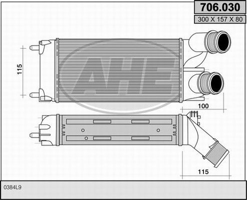 AHE Интеркулер 706.030