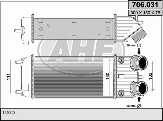 AHE Starpdzesētājs 706.031