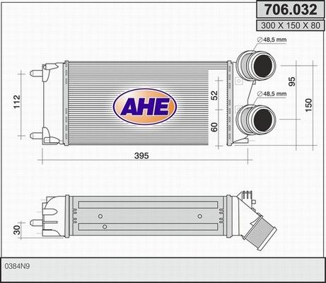 AHE Интеркулер 706.032