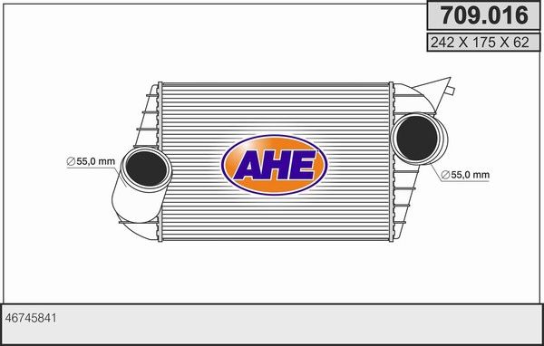 AHE Интеркулер 709.016