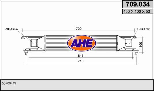 AHE Starpdzesētājs 709.034